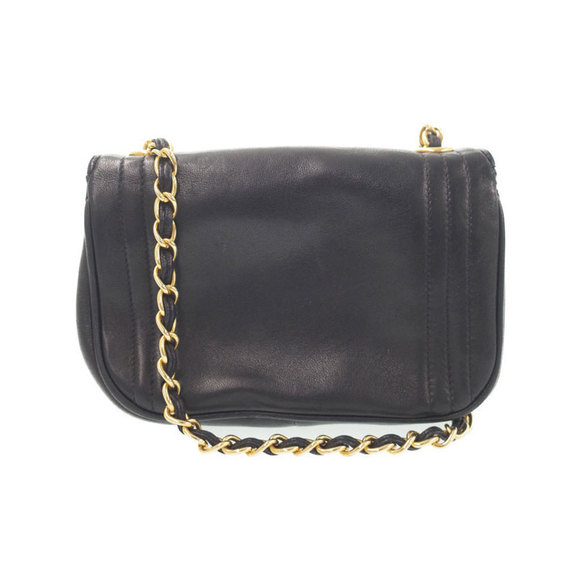 Chanel Coco Mark Chain Shoulder Bag Black - Picture 2 of 9